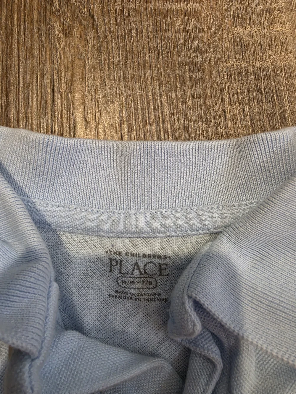 The Children's Place Light Blue Polo - Short Sleeve Kids Top